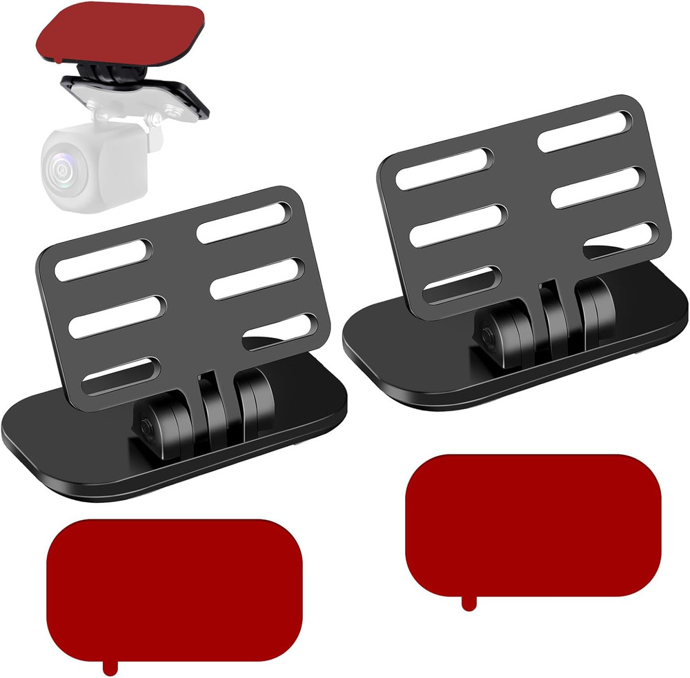 2 Pcs Rear Camera Holder Universal Rear View Camera Rear Window Mount Back Winds