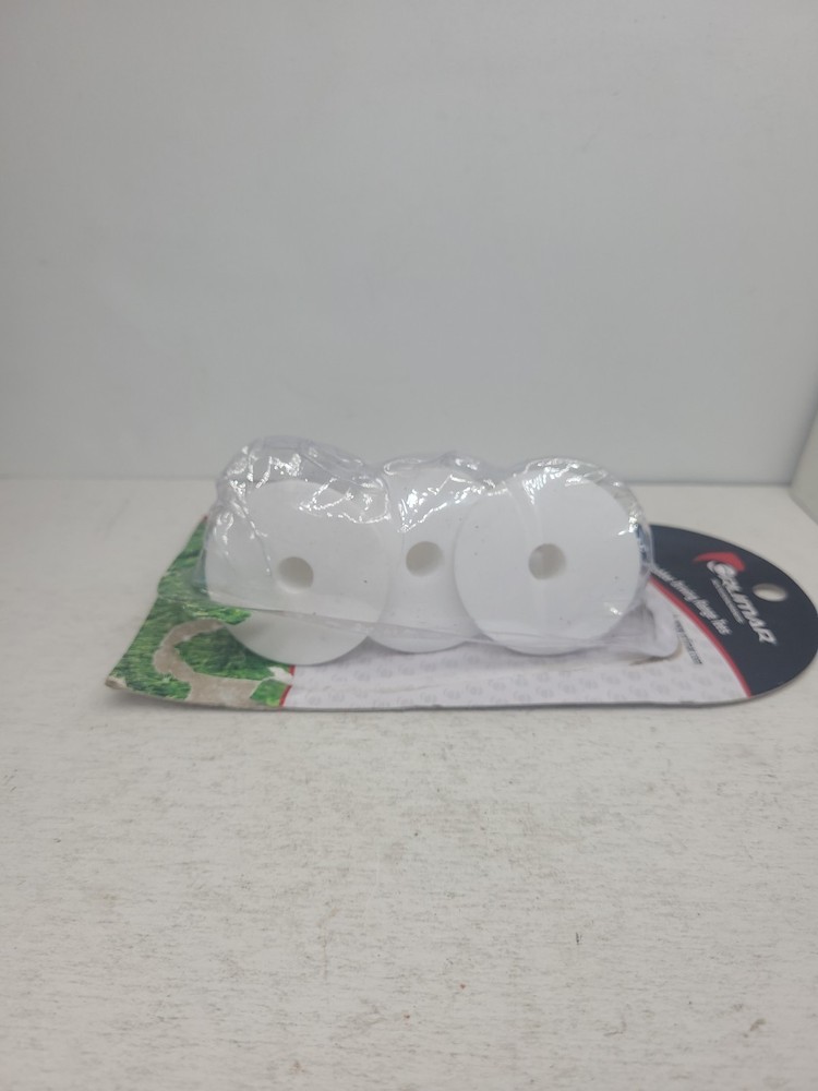 Orlimar Rubber Driving Range Golf Tees for Mats or Regular, White