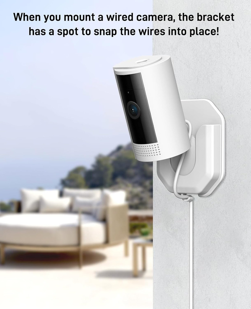 3 Pack Ring Indoor Camera No Drill No Screws Wall Mount Bracket Compatible with