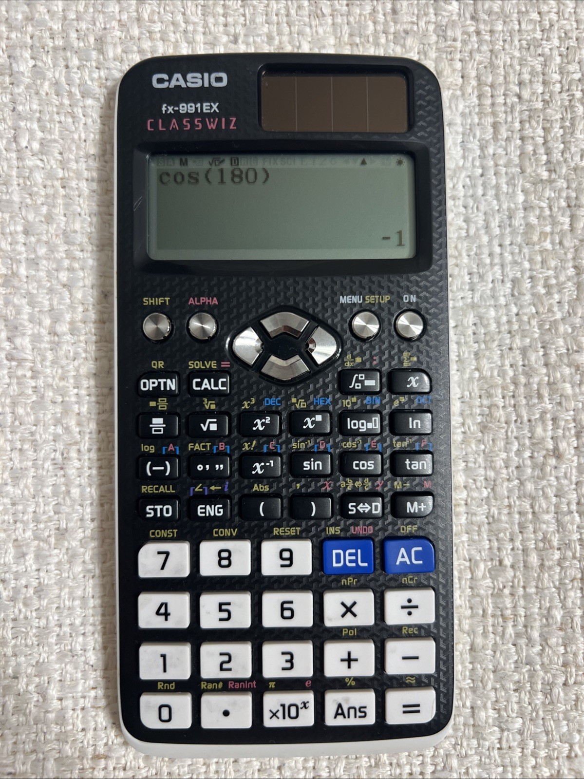 Casio FX-991EX Classwiz No Cover (Works)
