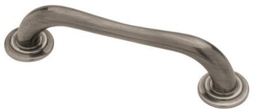 (12 Pack) 3-3/4" Greco Roman Pull Polished Black Nickel