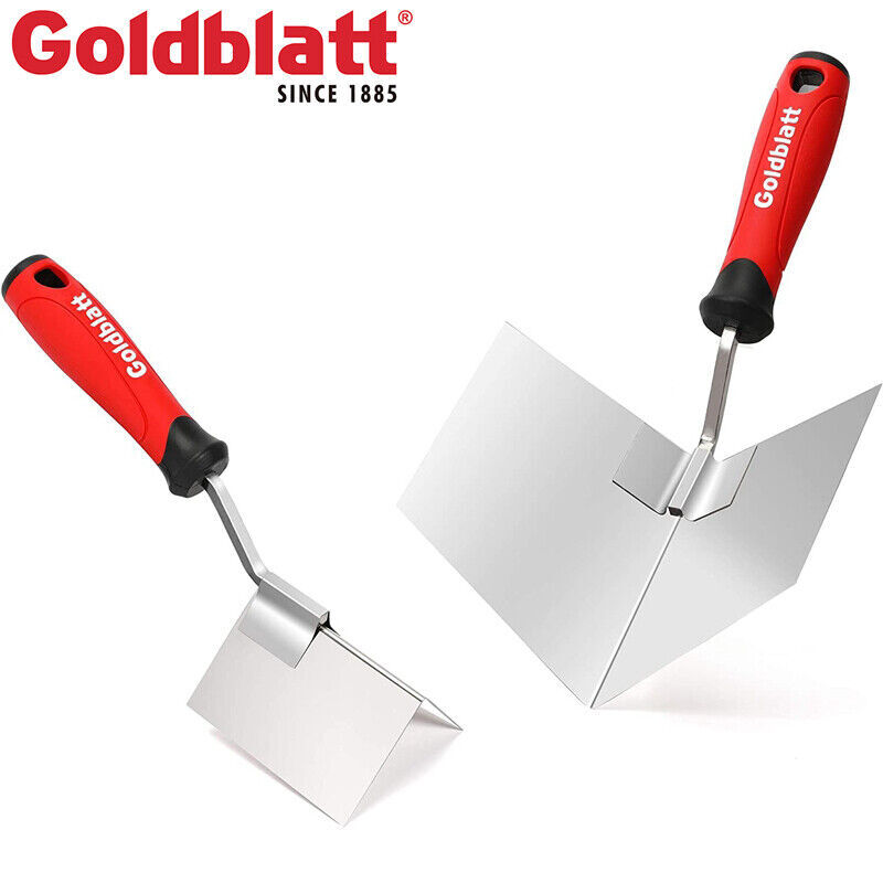 2PC Drywall Corner Tool 5" Outside Corner Knife & 3-1/2" Inside Corner Knife Set