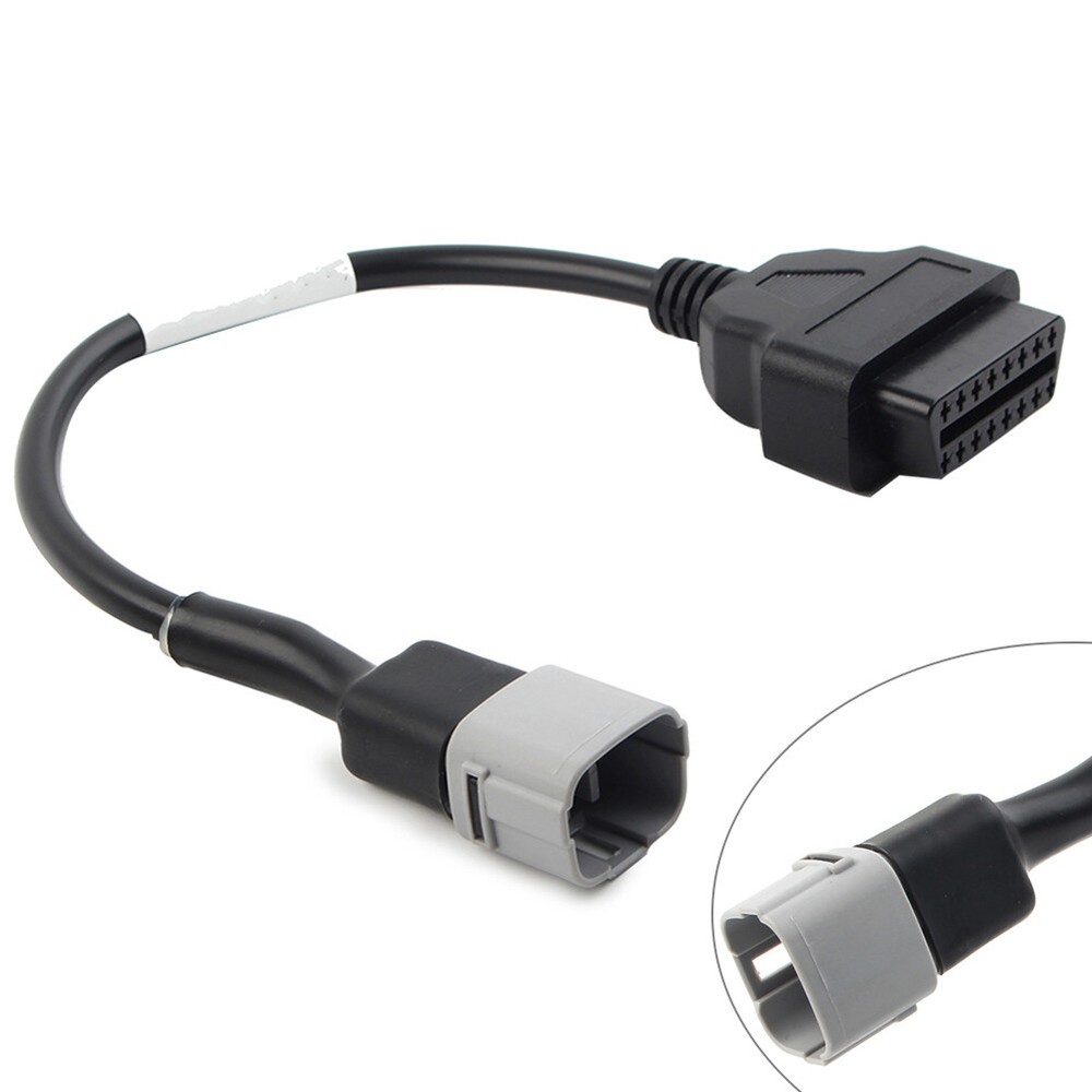 For Suzuki GSX-R 6Pin OBD2 Motor Diagnostic Adapter Code reader Cable Connector