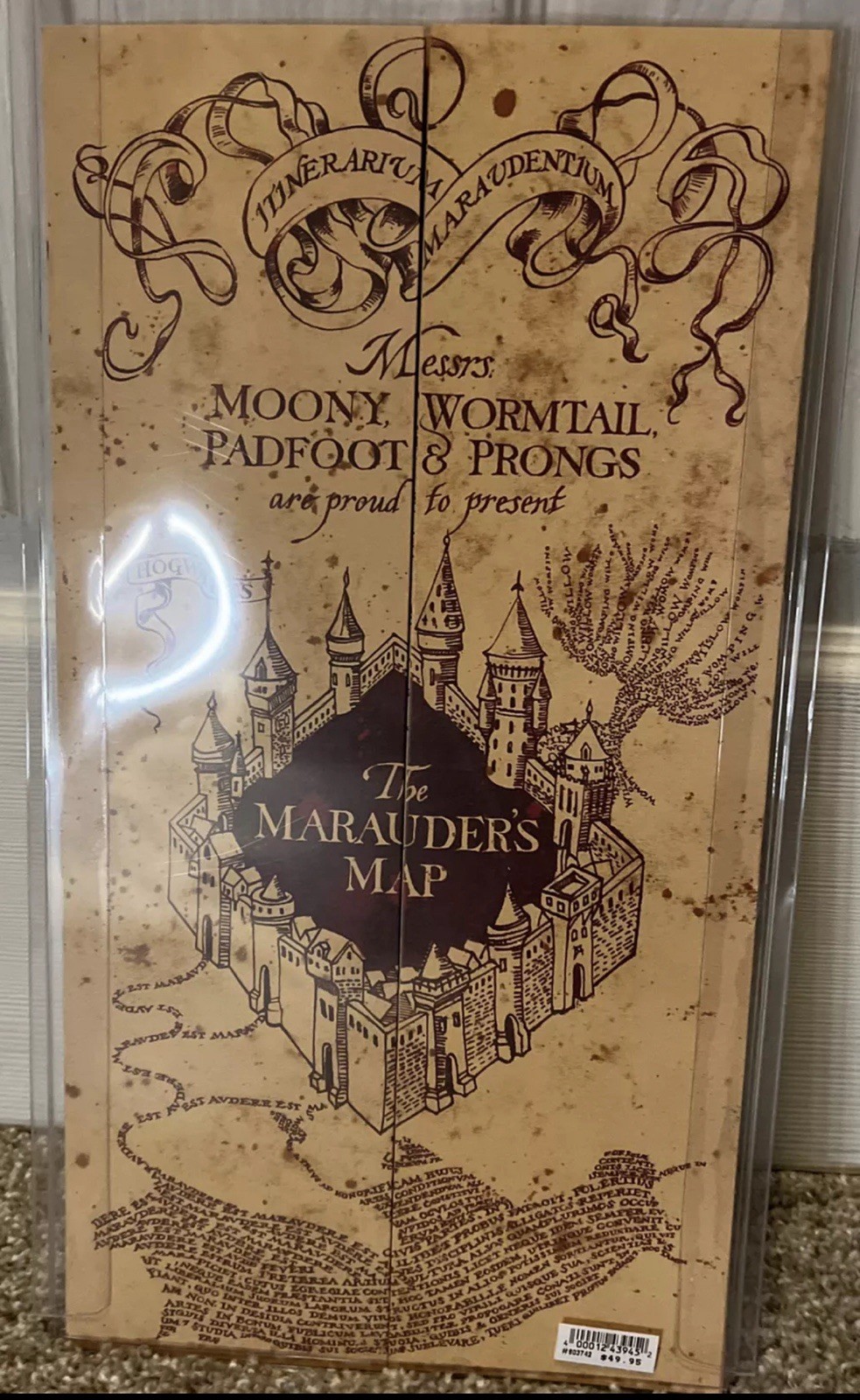 HARRY POTTER The Marauder’s Map (Brand New And Sealed) Warner Bros.