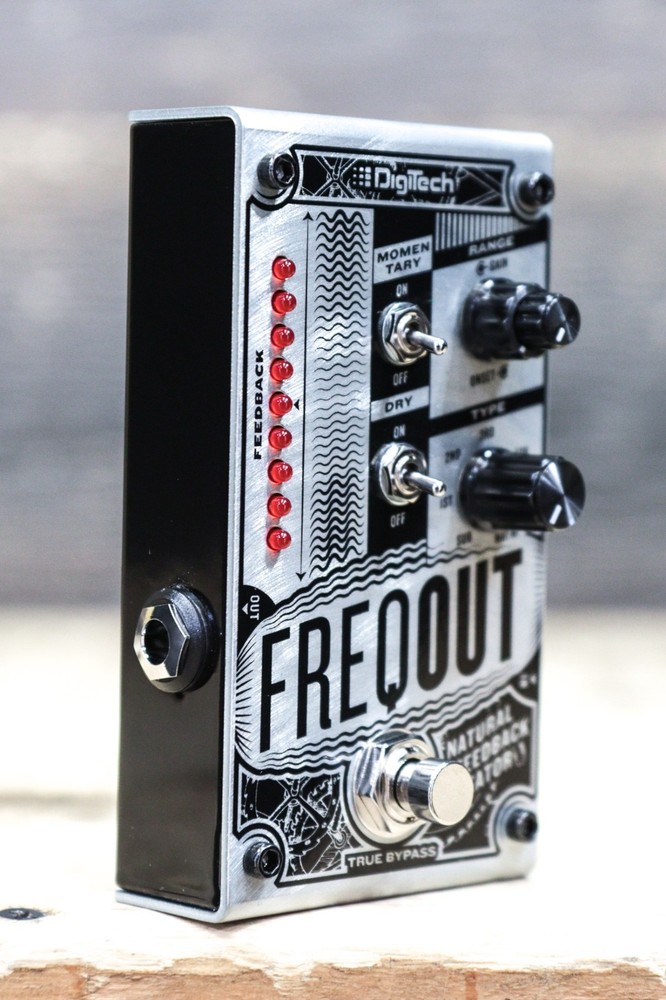 DigiTech FreqOut Natural Feedback Creator 7-Harmonic Feedback Types Effect Pedal