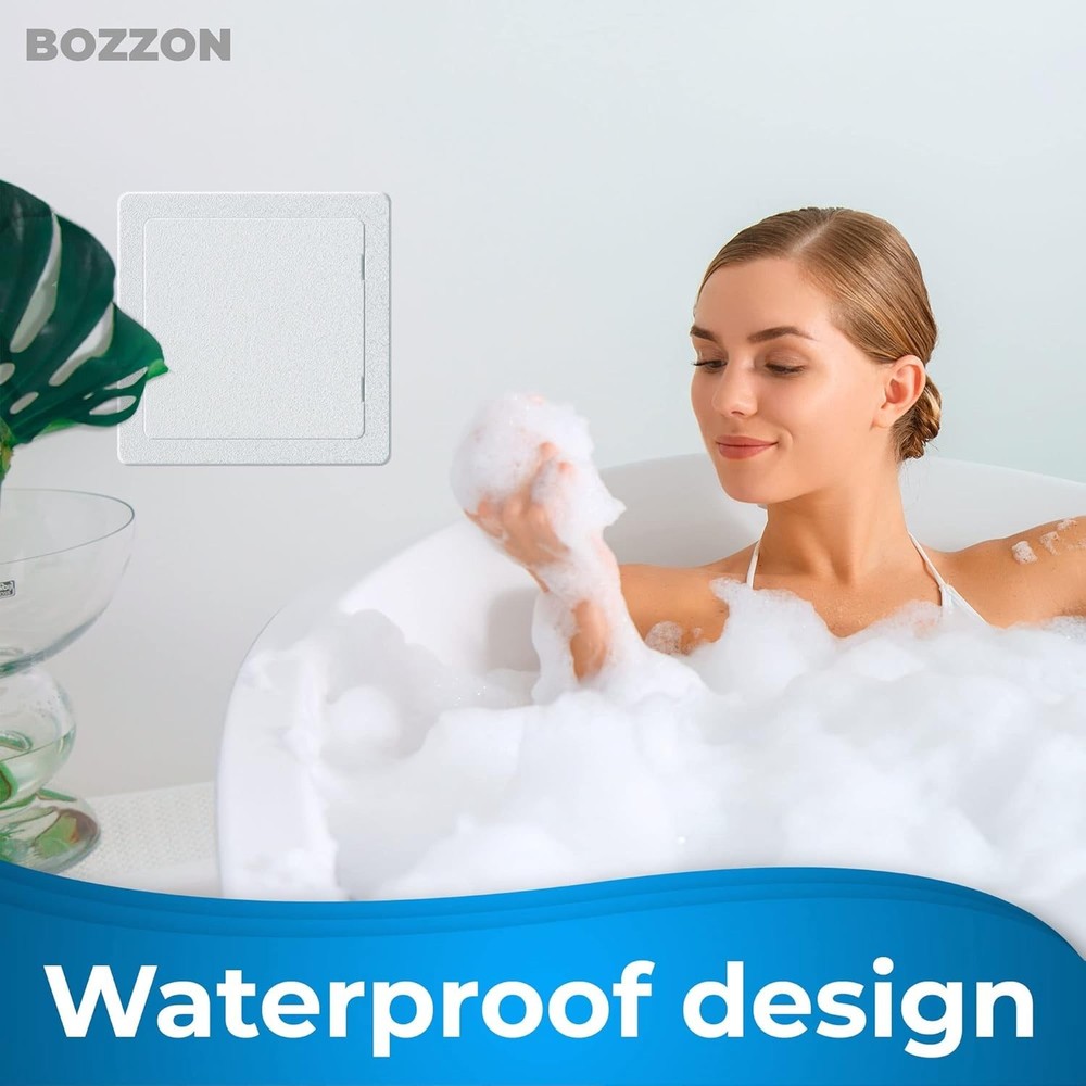 8x8 Inch Access Panel for Plumbing & Electrical - Durable Plastic Solution