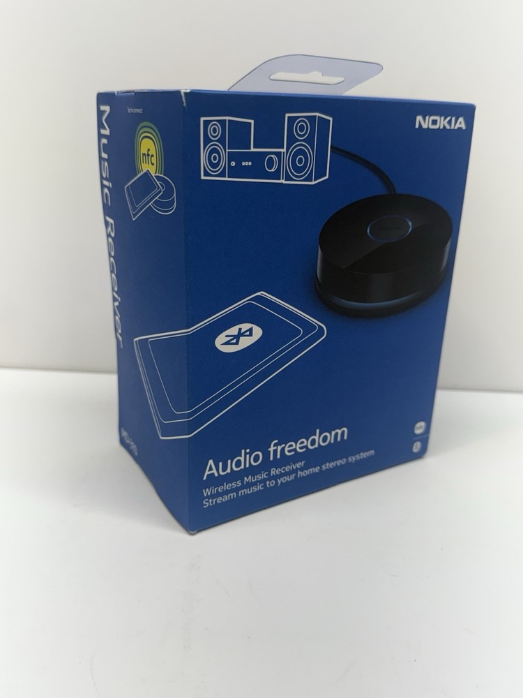 Nokia MD-310 Wireless Music Reciever - Black Bluetooth NFC in Box