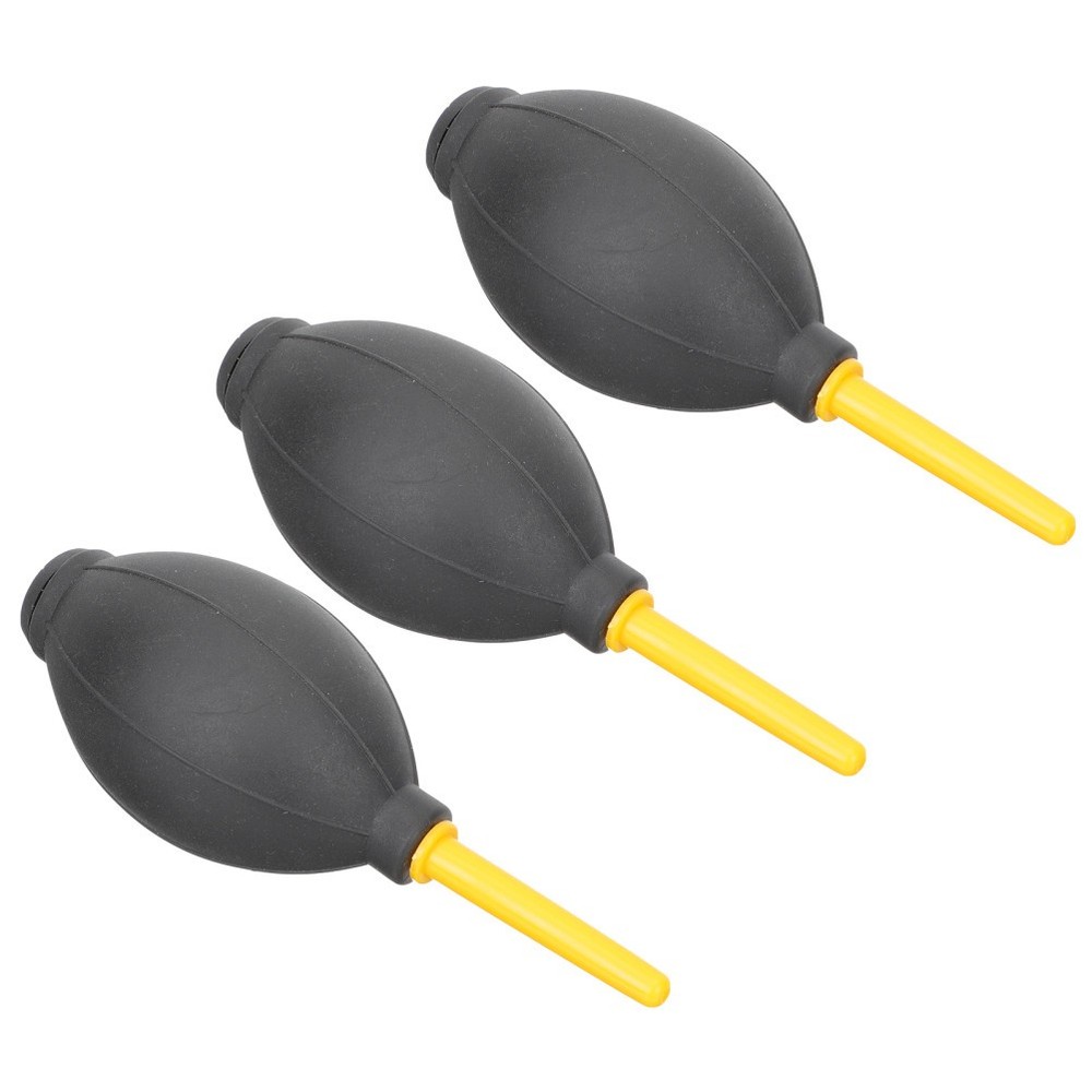 3 Pcs Blower Duster Handheld Accessories Camera Bulb