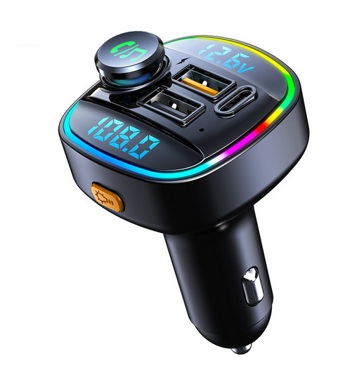 Car FM Transmitter Bluetooth 5.0 Wireless Handsfree MP3 Player Charger Adapter