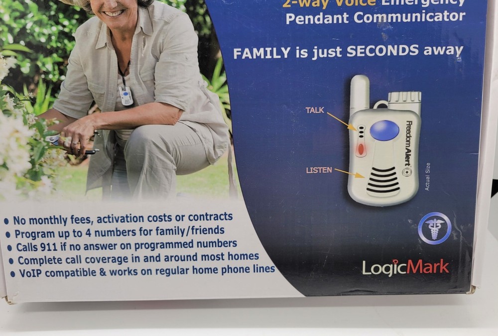 TESTED + WORKING LogicMark FreedomAlert BASE UNIT ONLY