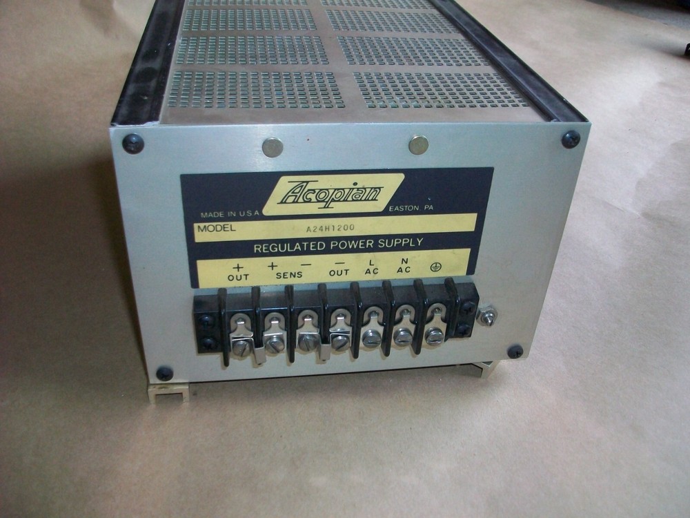 Acopian Power Supply A24H1200 USED