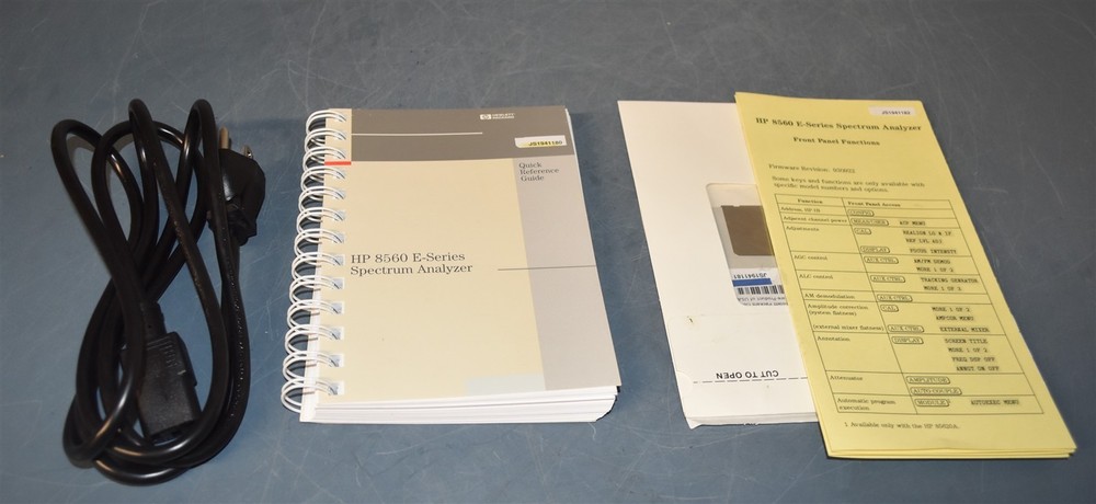 HP 8563E 26.5GHz Spectrum Analyzer