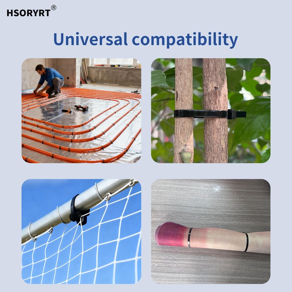 1000 Pcs 4 Inch Multipurpose Zip Ties Self Locking Small Cable Wire Ties