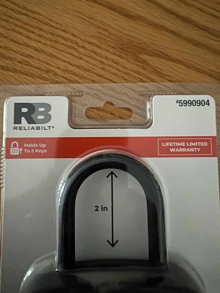 key lock box wall mount combination Reliabilt