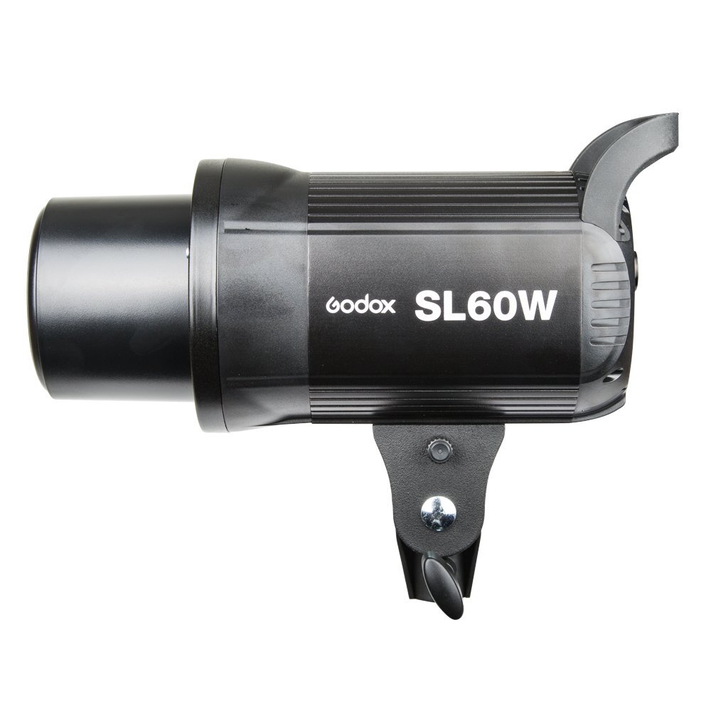 US Godox SL-60W 5600K LED Video Continuous Light+95cm Grid Softbox 2m Stand Kit