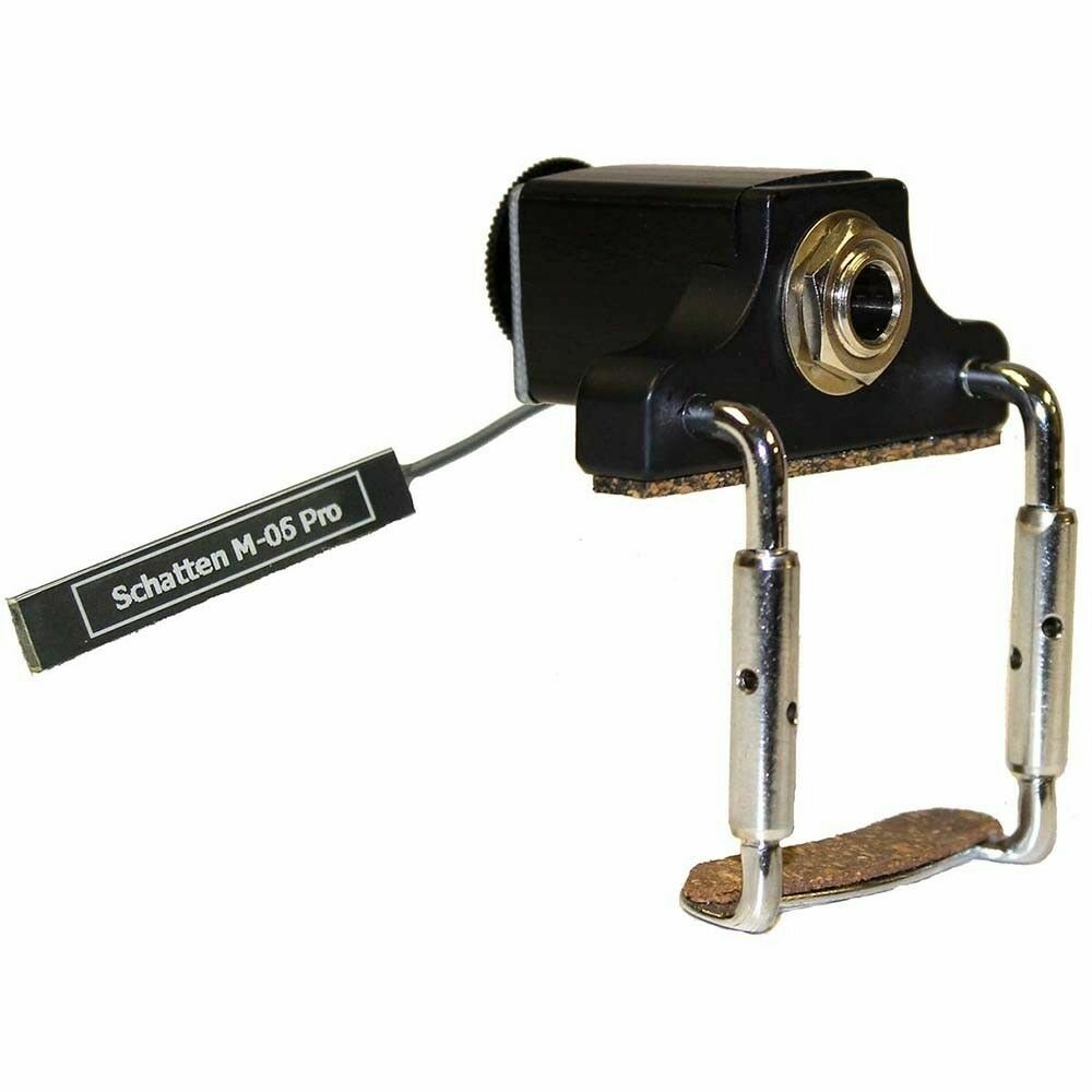 Schatten Designs M-06 Pro Mandolin Pickup CJAplus Jack Assembly Vol Ctrl