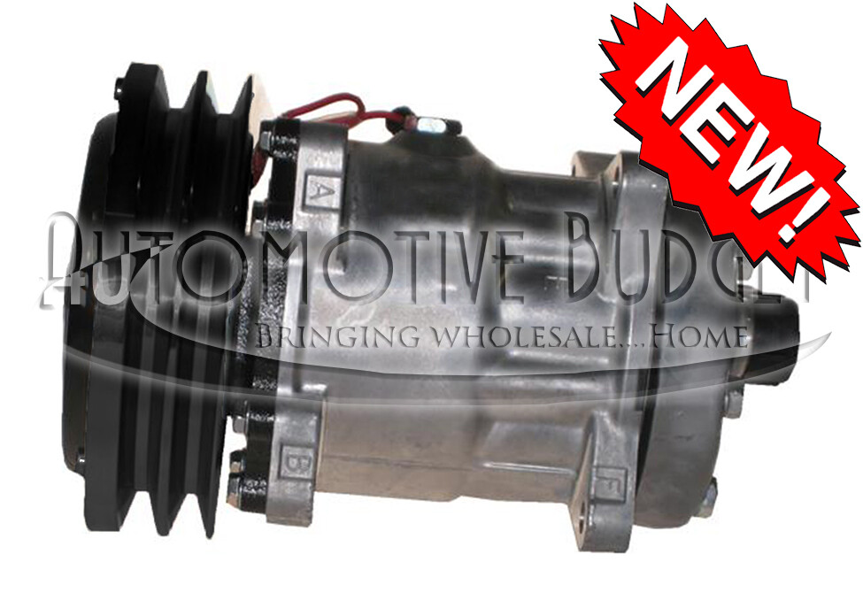 A/C Compressor w/Clutch for Sanden 4478, 4609 - NEW