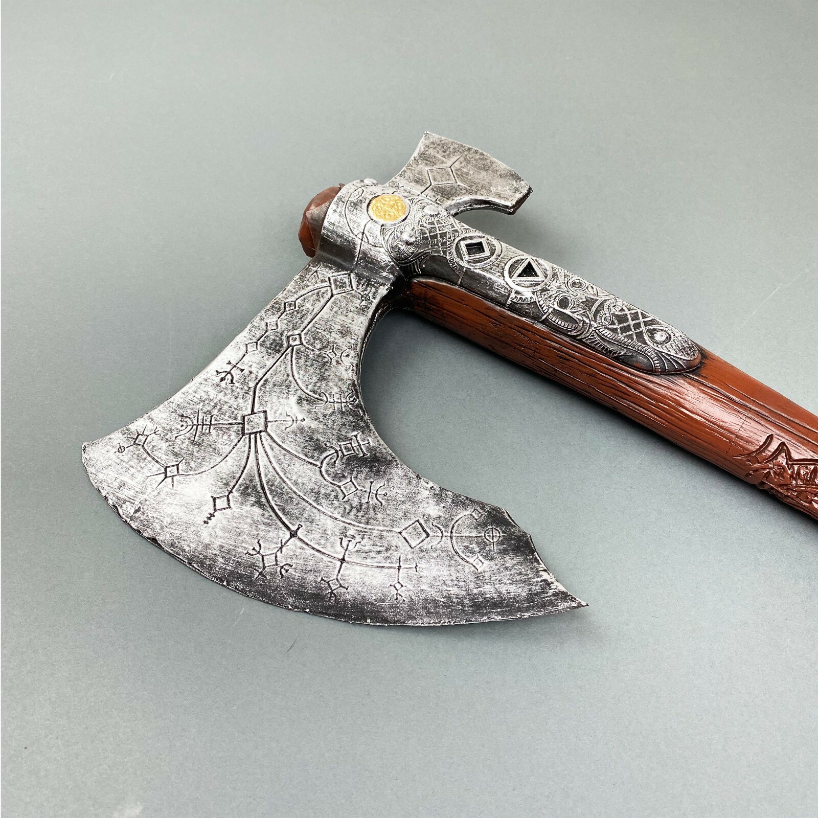 Fantasy Axe Replica Made of High Density Foam For Props and Cosplay Costumes