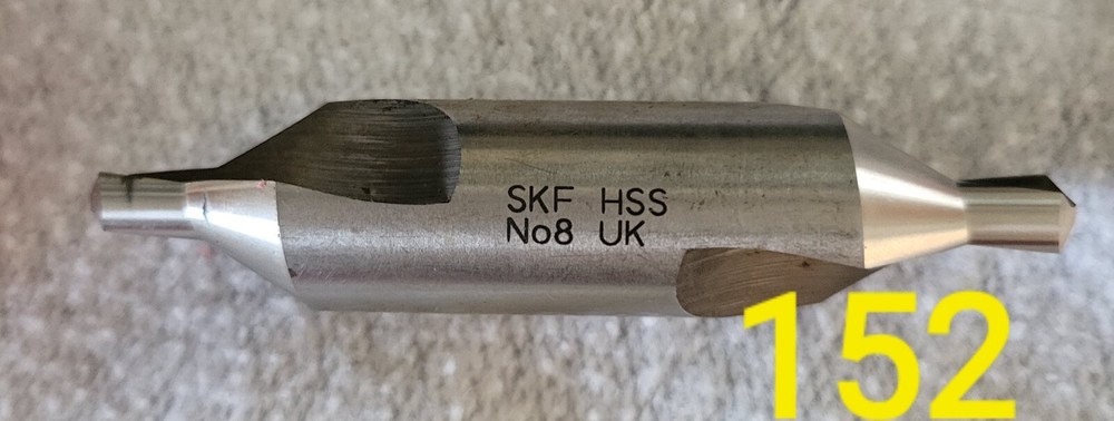 SKF HSS No8 UK Drill and Countersink