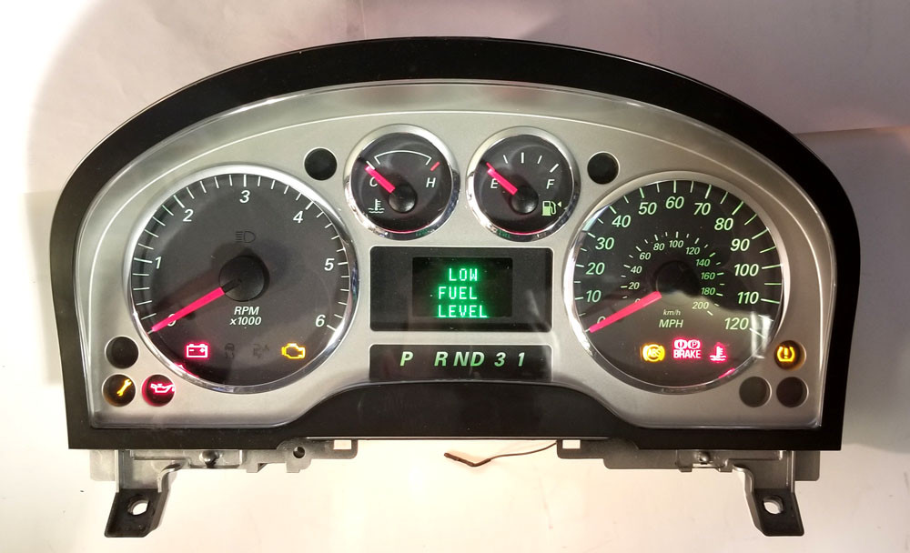 2004 to 2007 MERCURY MONTEREY CLUSTER SOFTWARE & ODOMETER CALIBRATION SERVICE
