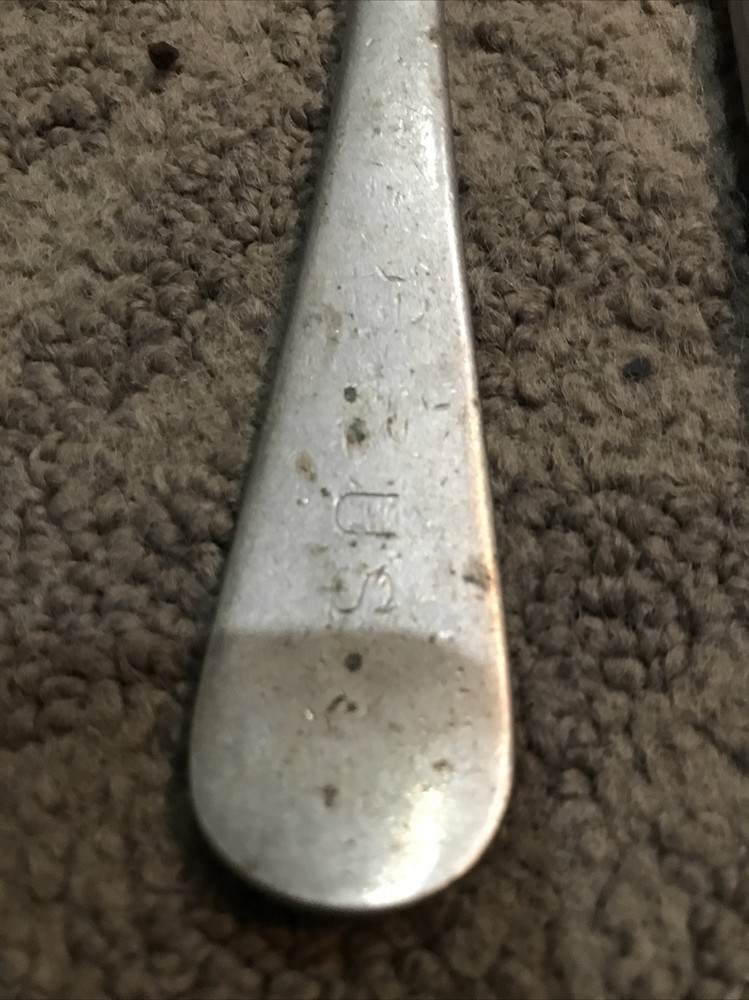 Vintage Military Spoon and Case Knife