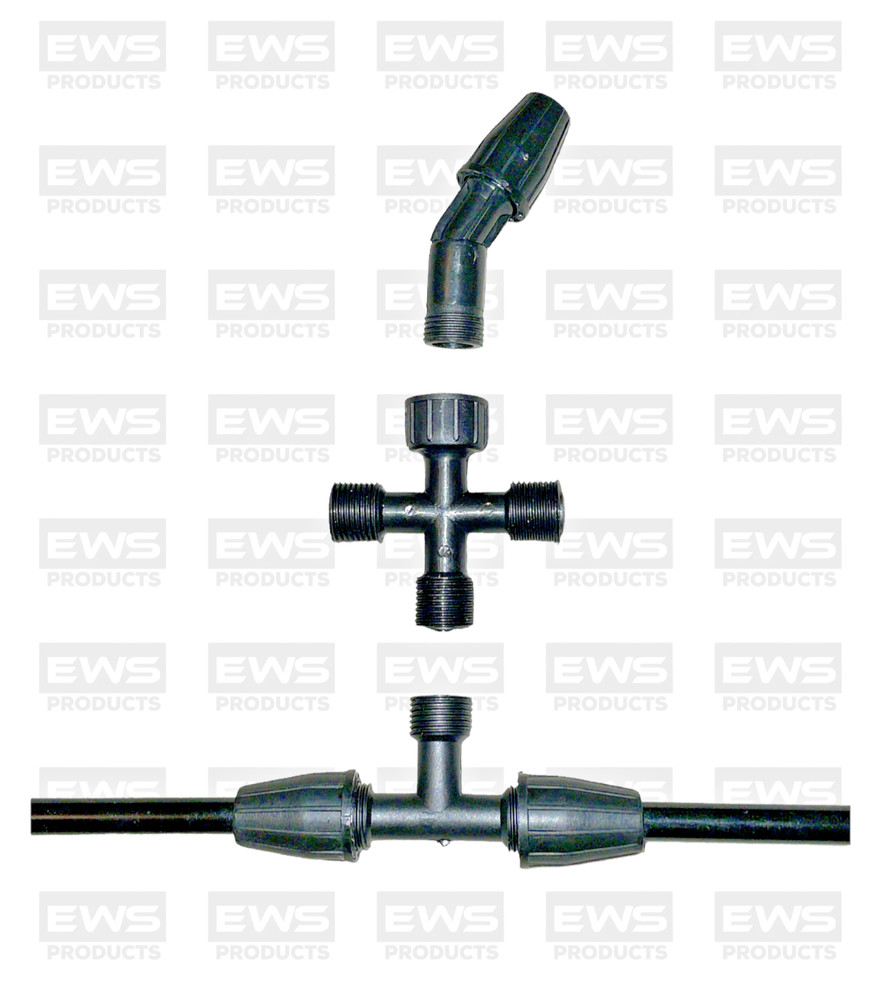 Knapsack Spraying Spray Boom 2/3 Nozzle Fits Most Sprayers (INC'S LANCE FITTING)