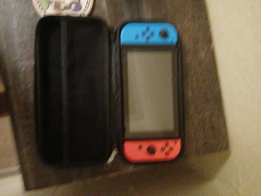 Nintendo Switch 32GB Handheld Console - Neon Red/Neon Blue