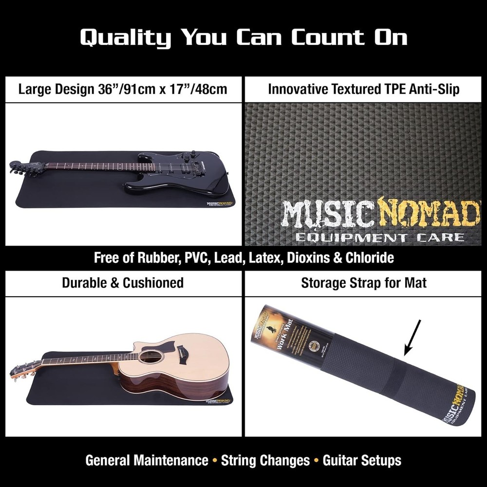 MN207 Anti-Slip Work Mat & Cradle Cube Neck Support for Instruments