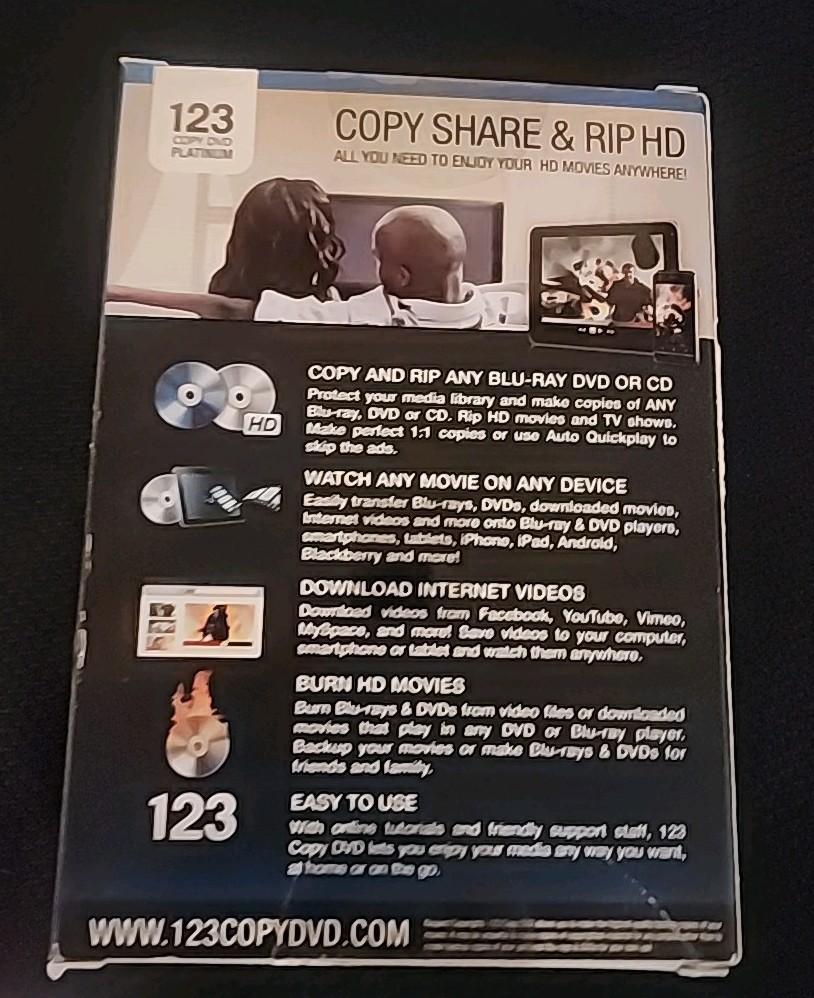 123 Copy DVD Platinum For Windows 7 And 8