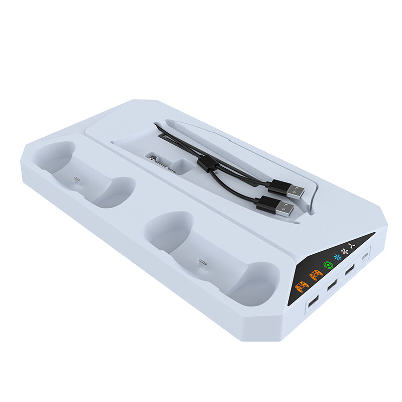 Optical Digital Console Base Fits For PS5 Slim Controller Charger Headset Hanger