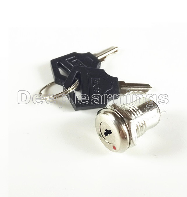 S1203 Security Power Locks Phone Lock Electronic Key Switch key Lock + Free Keys