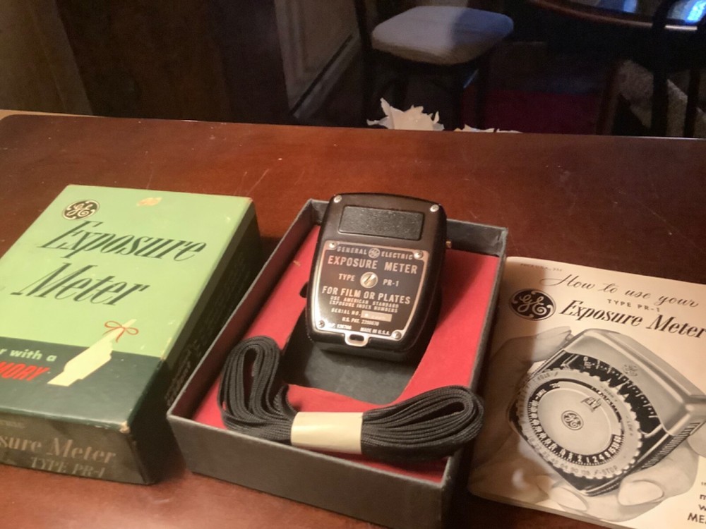General Electric exposure meter