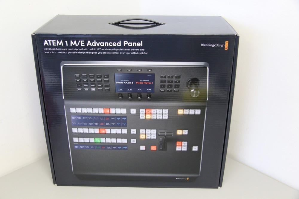 New Blackmagic Design ATEM 1 M/E Advanced Panel