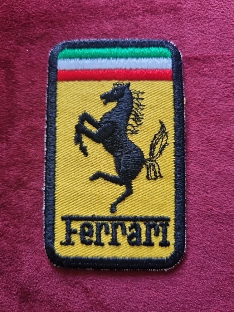Vintage Ferrar Embroidered Patch