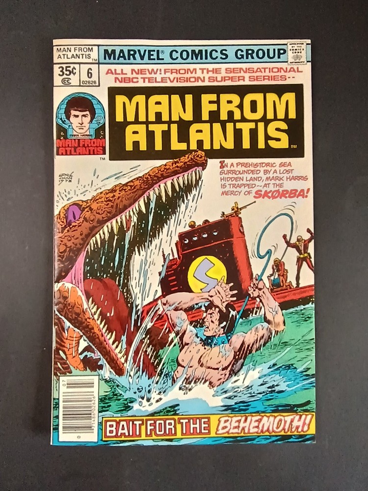 MAN FROM ATLANTIS No. 6 Marvel Comics - 1978
