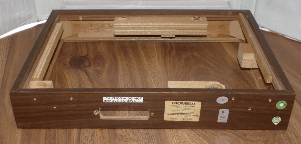 Pioneer PL-12D Turntable Plinth. Nice Shape!