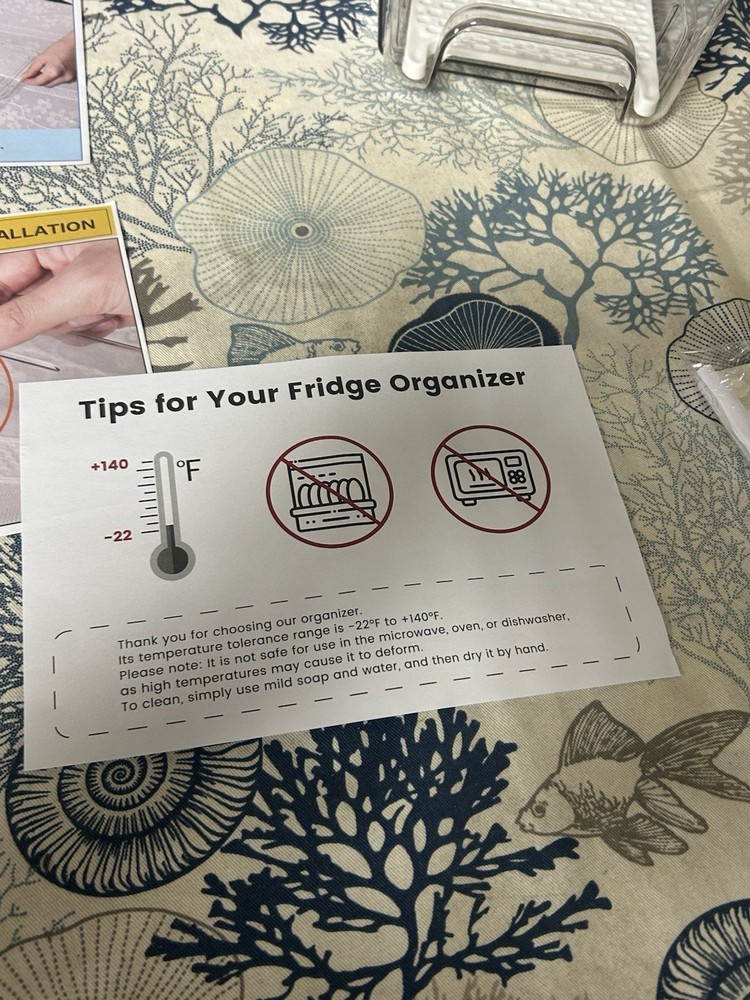 Clear Drawer Storage For Fridge