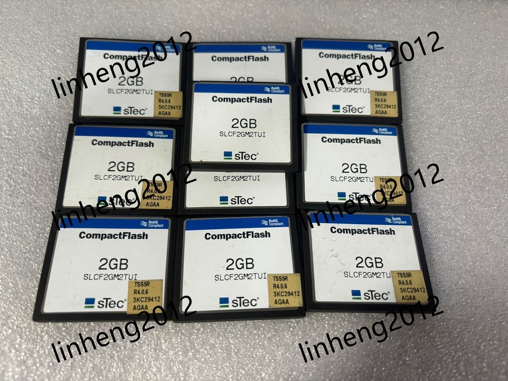 10PCS  STEC CompactFlash Card 2GB CF card memory