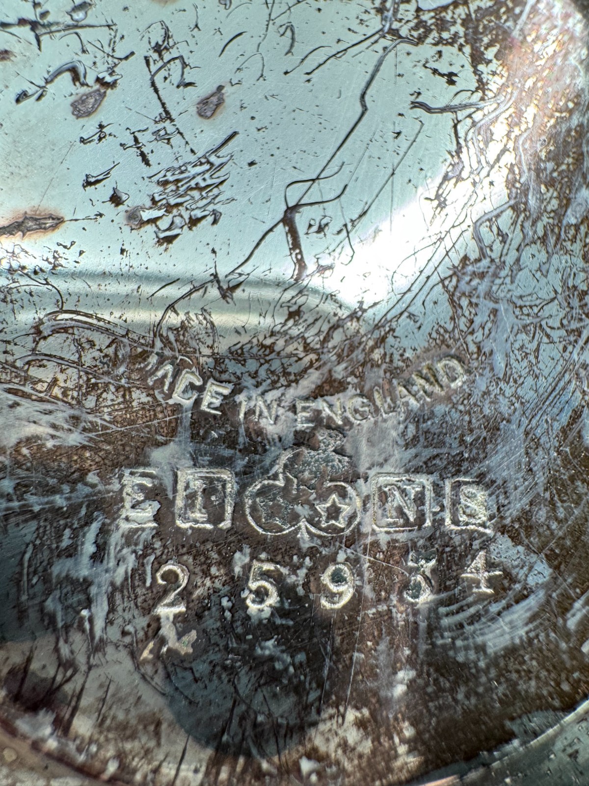 Antique English Silver Plated Egg Coddler, c. 1890-1930, No Egg Holder or Burner