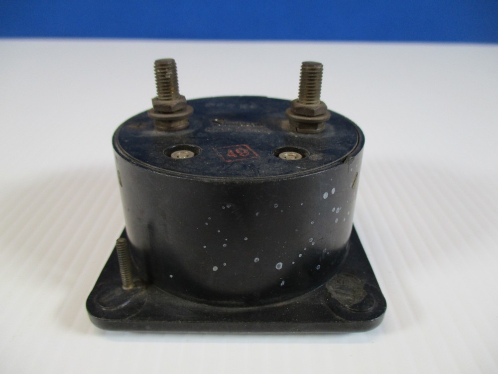 Vintage Simpson Panel Mount Galvanometer Gauge DC 75-0-75 Bakelite