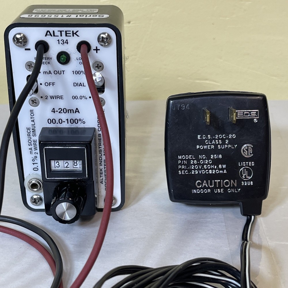 ALTEC 134 Loop Calibrator 4-20 MA