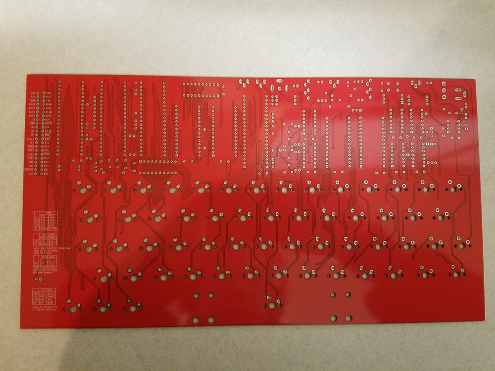 COMIX-35, COMX-35 Home Computer Clone, Cosmetic Damage, Read Desc., PCB ONLY