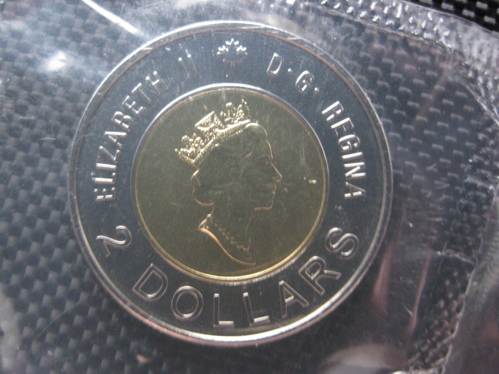 2000 Canadian Prooflike Knowledge Toonie ($2.00)