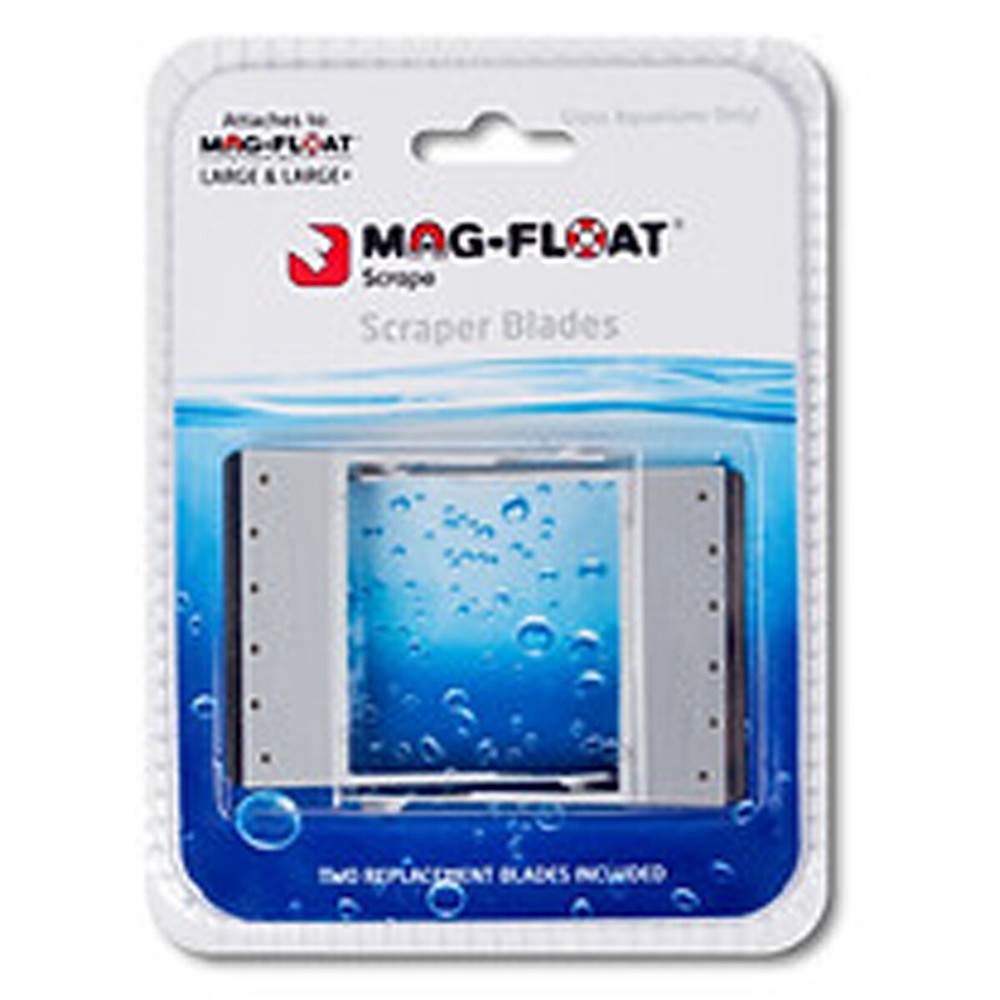 Mag-Float Glass Scraper Replacement Blades for Mag-Float Large & Large+ 2 Pack