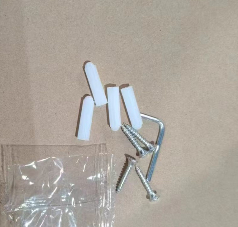 6 Pcs Black Bathroom Hardware Set Stainless Steel Towel Bar Towel Racks Hooks