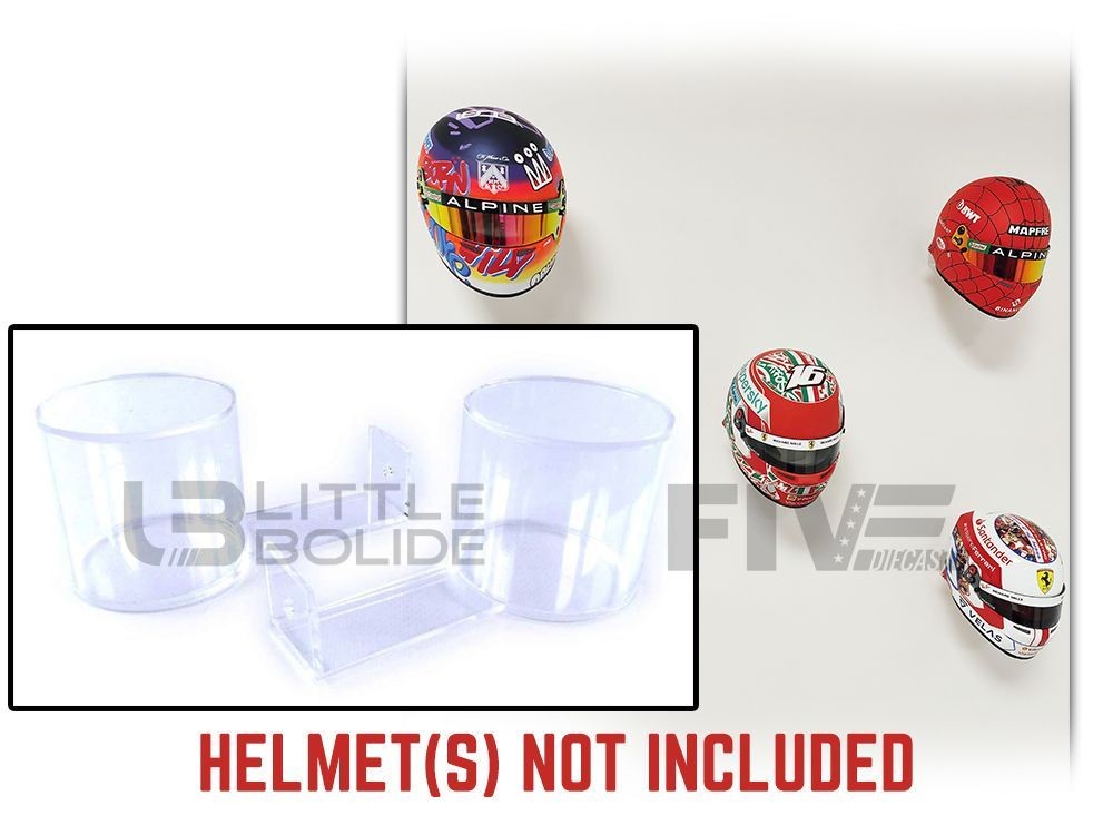 MINI HELMET 1/2 - ACCESSOIRES WALL DISPLAY SHOW-CASE 1/2 FOR MINI HELMET BV2WALL