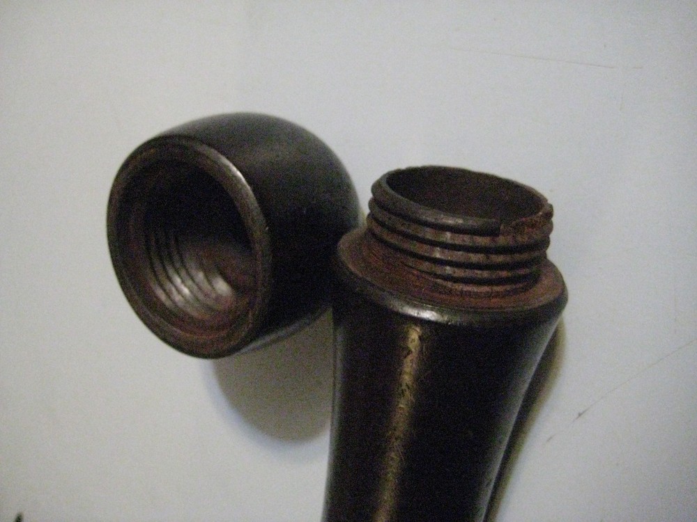 Antique dated 1868 Millers Falls Tool Holder Rosewood Multi-tool with 8 Bits