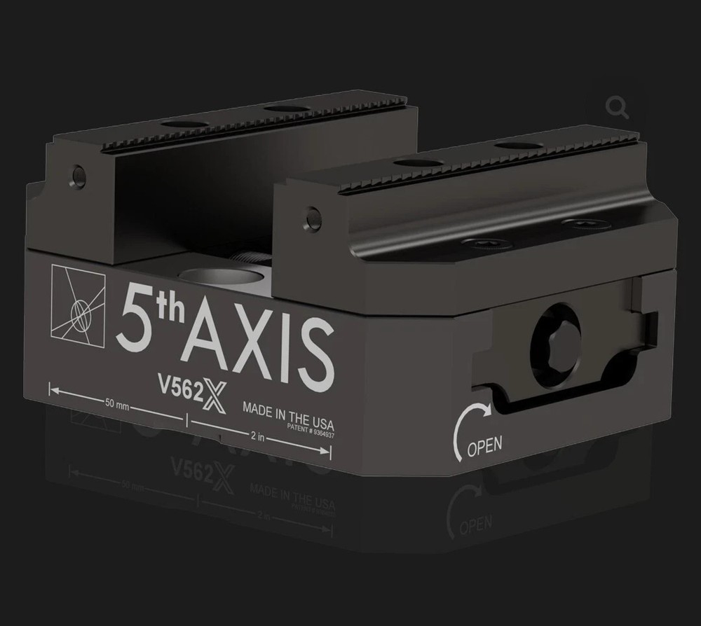 5th Axis Self-Centering Vise (Metric) V562X