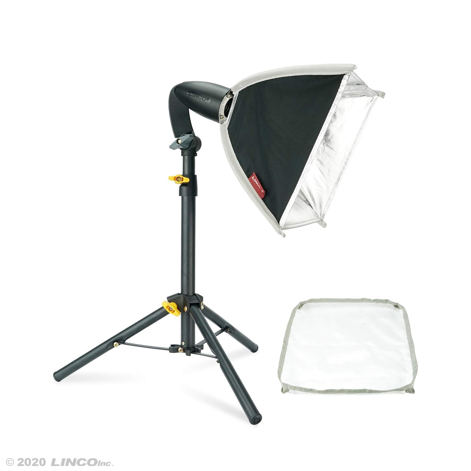 Lincostore Mini Softbox Lighting Kit 8x8inch, Table Top Photography Lighting ...