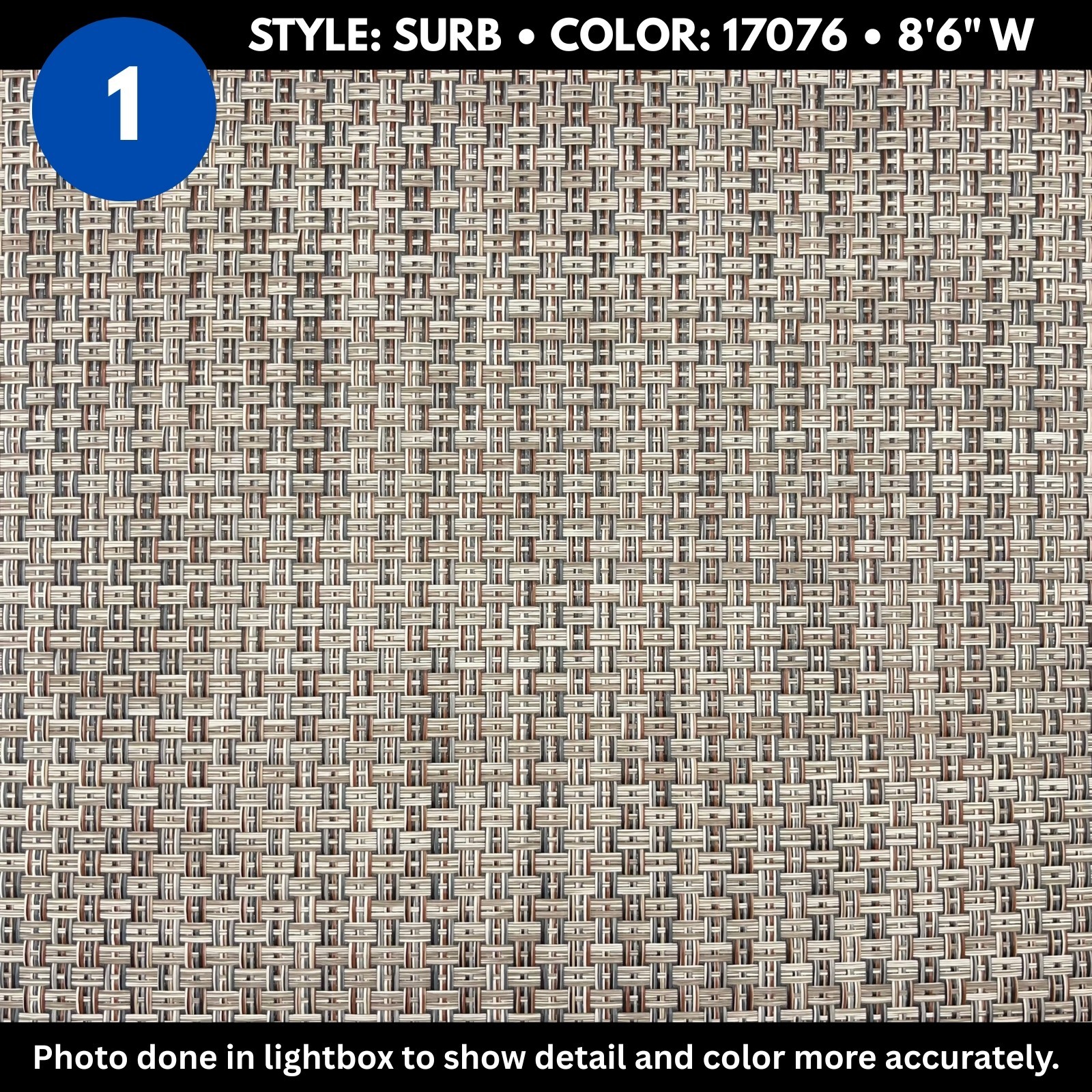 Woven Vinyl Flooring | Samples - 4.5" X 4.5" - Samples 1 -24